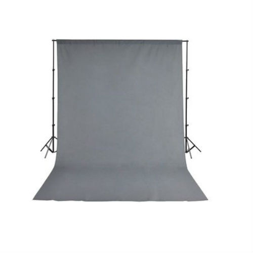 Bresser BR-D23 Support 240X300cm + Achtergronddoek 300x600cm grijs